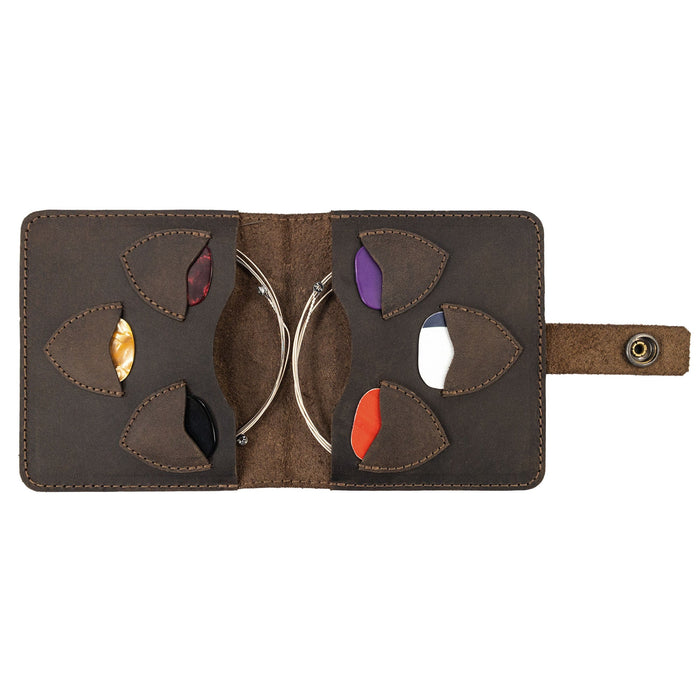 Guitar Pick & String Wallet - Stockyard X 'The Leather Store'