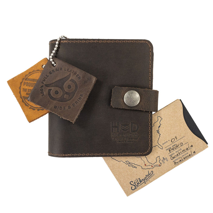 Guitar Pick & String Wallet - Stockyard X 'The Leather Store'