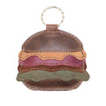 Hamburger Keychain - Stockyard X 'The Leather Store'