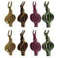 Hanging Christmas Ornament (8 pack) - Stockyard X 'The Leather Store'