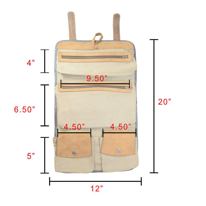 Hanging Toiletry Bag - Stockyard X 'The Leather Store'