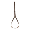 Hat Hanger by Hide & Drink featuring a minimalist design with an adjustable strap for car organization. This travel accessory is handmade in La Antigua Guatemala & Oaxaca Mexico using full grain leather. Ideal for keeping hats organized while on the go, showcasing small batch production and fire branded craftsmanship.
