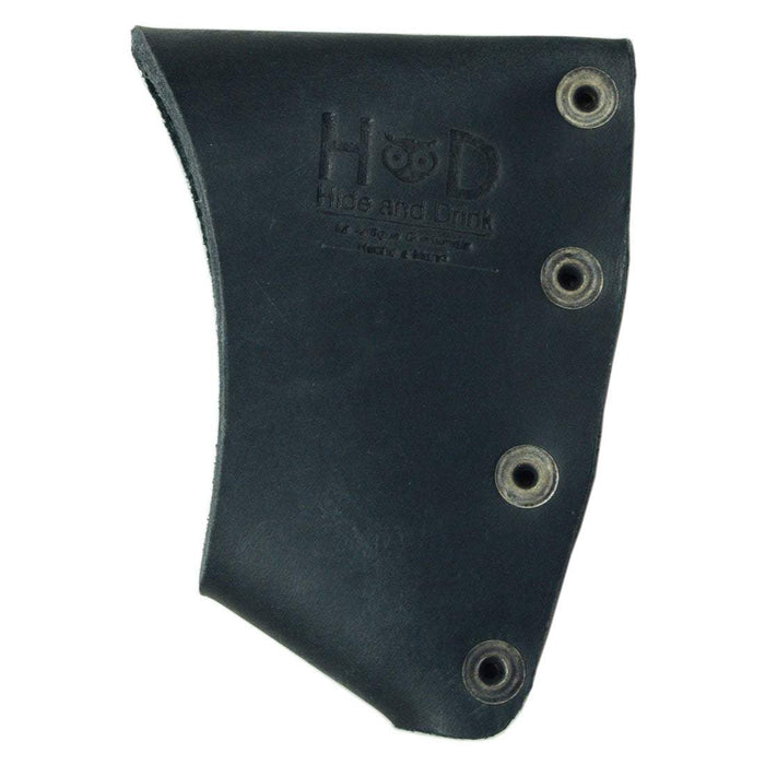 Charming Hatchet Blade Cover by Hide & Drink, providing an excellent protective axe head sheath made from superior full grain leather. Perfect for camping lovers and lumberjacks alike, this artisan creation is made with care in La Antigua Guatemala & Oaxaca Mexico.