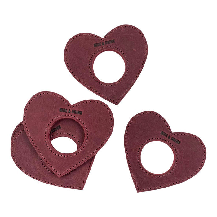 Heart Napkin Rings - Stockyard X 'The Leather Store'