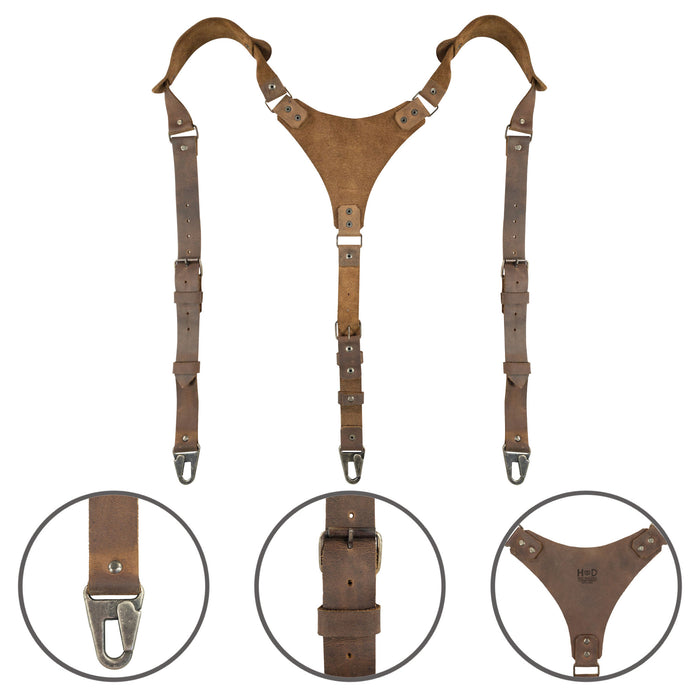 Hipster Suspender with Adjustable Straps