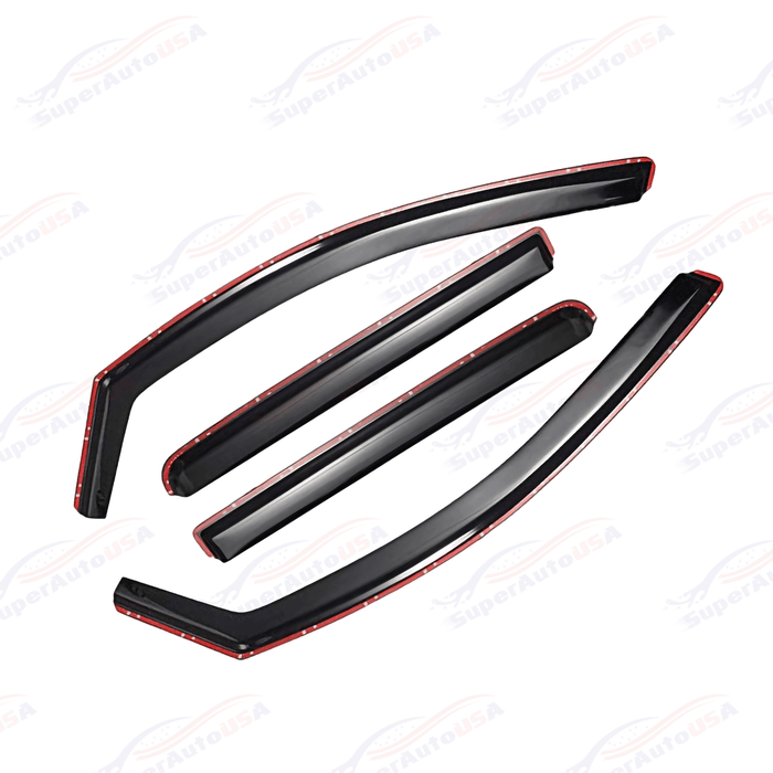 Vent visor window deflectors for 2023 Infiniti QX80 Base trim by SuperAutoUSA.