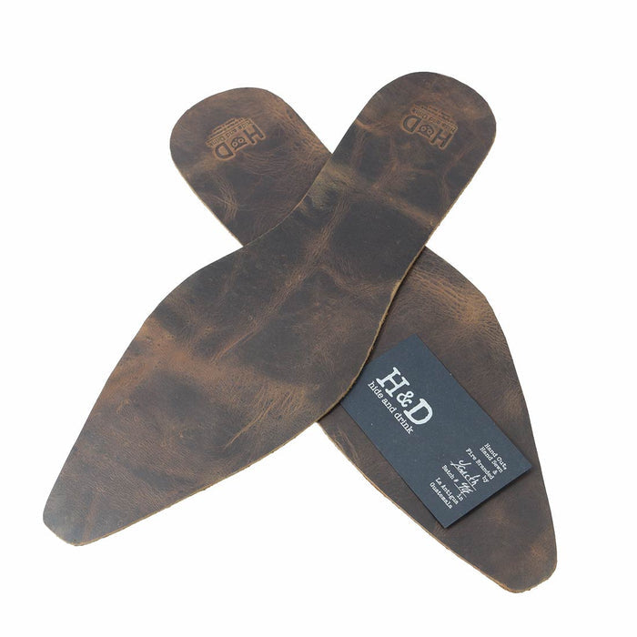 Insole Texas Decoration Rustic Leather - Stockyard X 'The Leather Store'