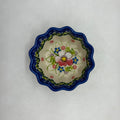 KALICH Pink Dogwood Small Scalloped Bowl
