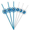 Kansas Jayhawks Team Sipper Straws - Team Fan Cave