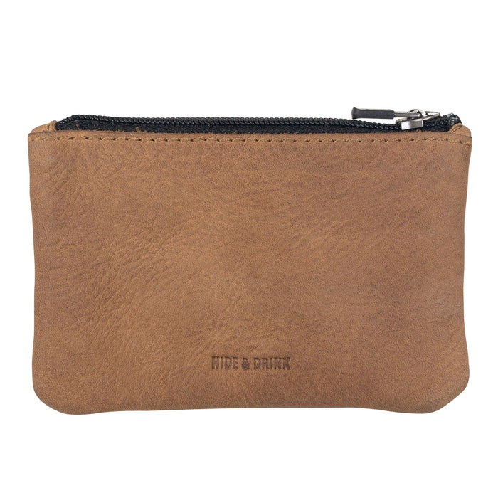 Key Holder Pouch with Zipper - Stockyard X 'The Leather Store'