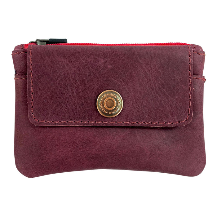 Key Holder Pouch with Zipper - Stockyard X 'The Leather Store'