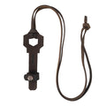 Key Shape Adjustable Eyeglasses Strap - Stockyard X 'The Leather Store'