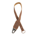 Hide & Drink Keychain Lanyard designed for functionality and style, made of fine Full Grain Leather, including a clip for easy key attachment. This product highlights artisan craftsmanship.