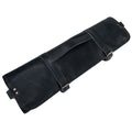 Hide & Drink Knife Roll With Water Resistant Lining (8 Pockets) showcasing the interior knife slots. Perfect for chefs, this Chef's Knife Roll Bag (8 Pockets) is ideal as a portable knife organizer.