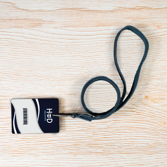 Stylish Lanyard Keychain from Hide & Drink, made from high-quality leather and featuring a robust hook. Perfect for men and women needing a reliable accessory, this artisan product is handmade in La Antigua Guatemala & Oaxaca Mexico.