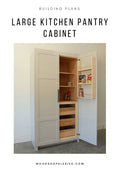 Large Kitchen Pantry Cabinet