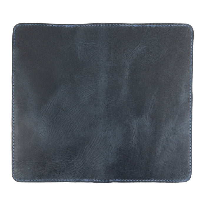 Hide & Drink Large Organizer Wallet showing an interior view with organized card slots and cash area. This artisan bifold wallet, made from full grain leather, exemplifies premium craftsmanship, handmade in La Antigua Guatemala & Oaxaca Mexico.