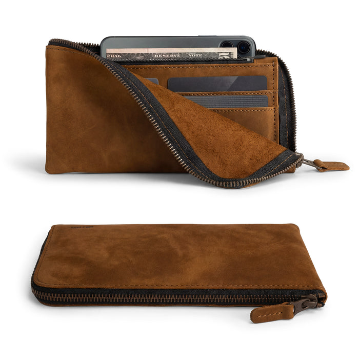 Large Zippered Wallet