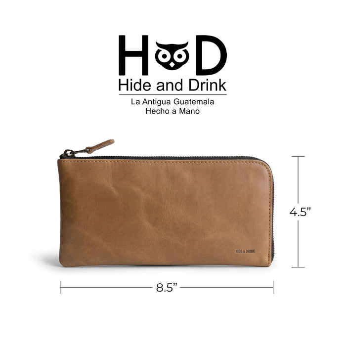 Large Zippered Wallet