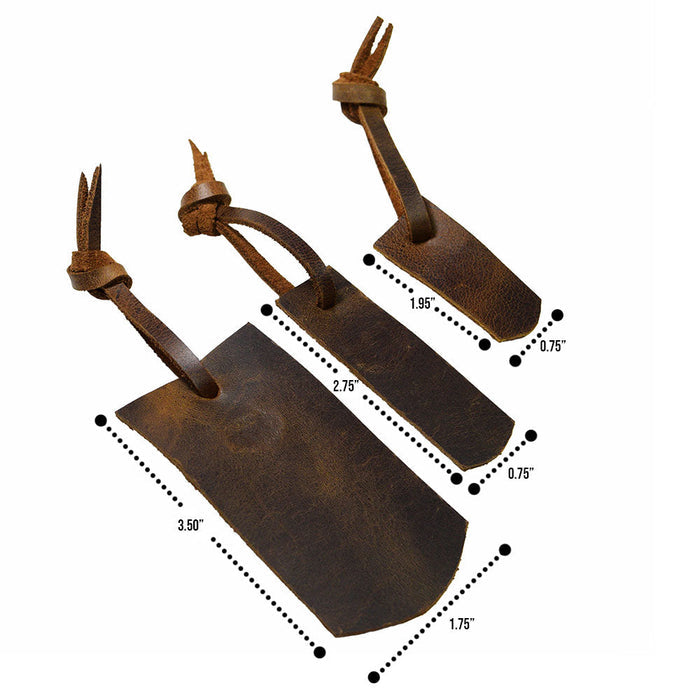 Leather Labels (Set of 21) - Stockyard X 'The Leather Store'