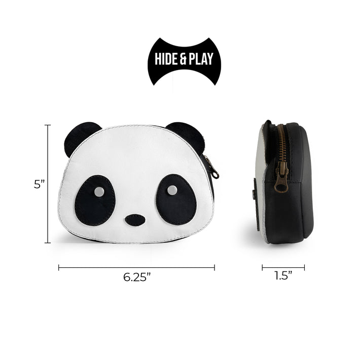 Leather Panda Wallet