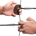 Left Handed Archery Finger Tab