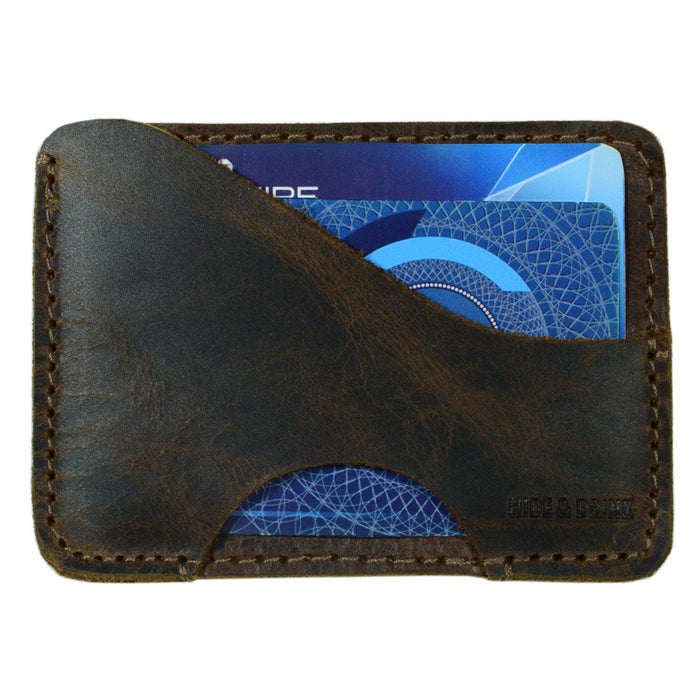 Lighting Card Holder - Stockyard X 'The Leather Store'