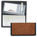 Los Angeles Clippers Leather/Nylon Embossed Checkbook Cover - Team Fan Cave