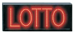 "Lotto" Red LED Sign - UnitedSign