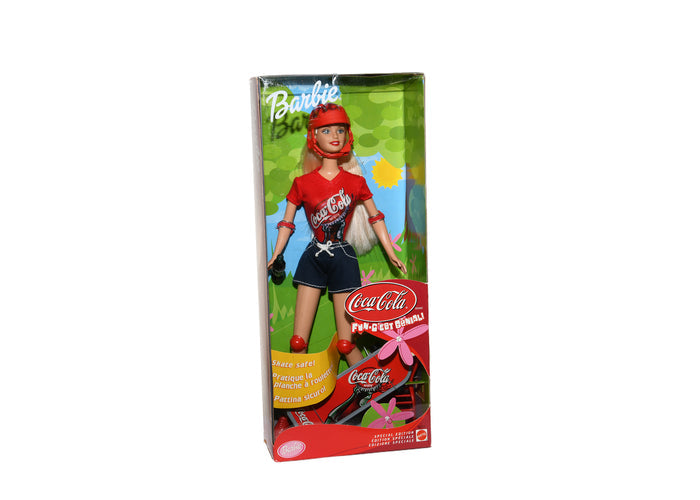 Mattel Barbie Doll-Coca-Cola Fun No. 52717 Multilingual Packaging 2001  NIB