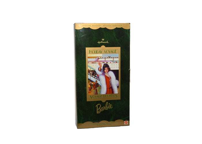 Mattel Barbie Doll-Halmark Holiday Voyage Special Edition NIB English-French Packaging NIB