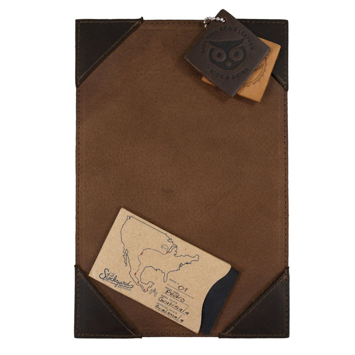 Menu Cover - Stockyard X 'The Leather Store'