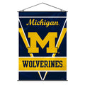 Michigan Wolverines Banner 28x40 Wall Style