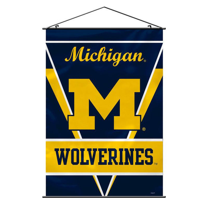 Michigan Wolverines Banner 28x40 Wall Style