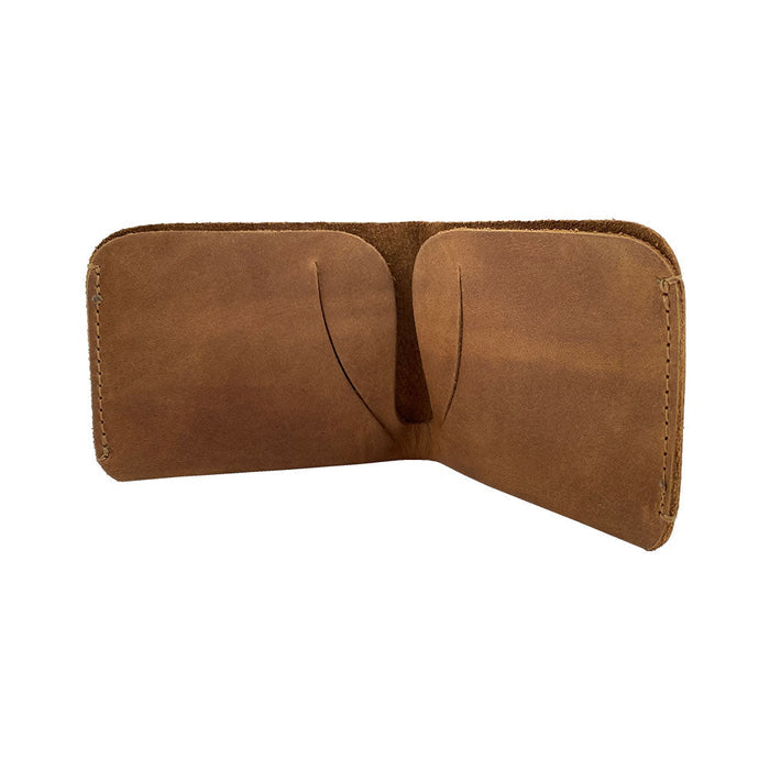 The Hide & Drink Minimal Wallet with elegant design features, crafted from quality Full Grain Leather. This Classic Slimfold Wallet acts as a Card Organizer Holder and essential Travel Accessory, showcasing unique Small Batch Production by artisans in La Antigua Guatemala & Oaxaca Mexico.