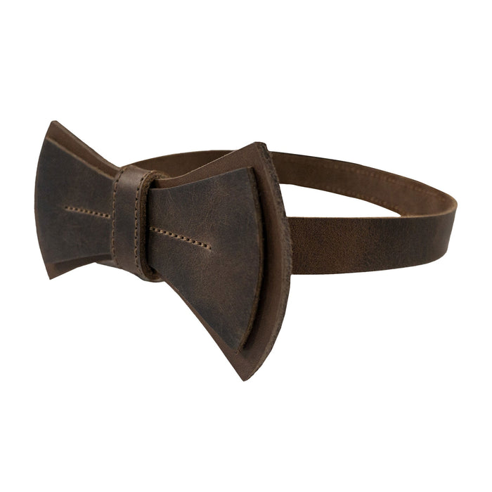 Minimalist Bow Tie for Groomsmen - Stockyard X 'The Leather Store'