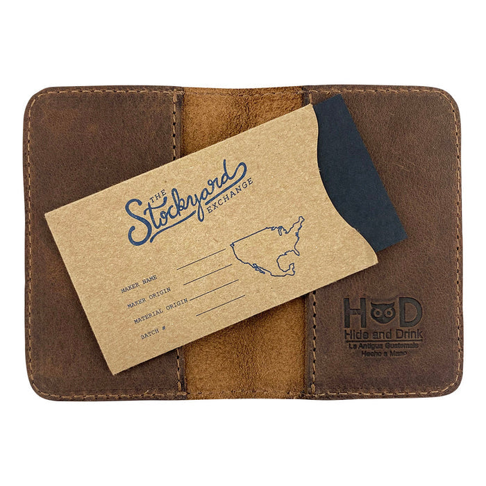 Minimalist Card Holder - Stockyard X 'The Leather Store'