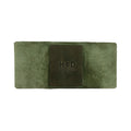 An image featuring the Hide & Drink Minimalist Wallet Bills Only in action with cash inserted, highlighting its utility. This Ultra Minimalist Wallet crafted from Full Grain Leather also serves as a stylish cash organizer with artisan excellence.
