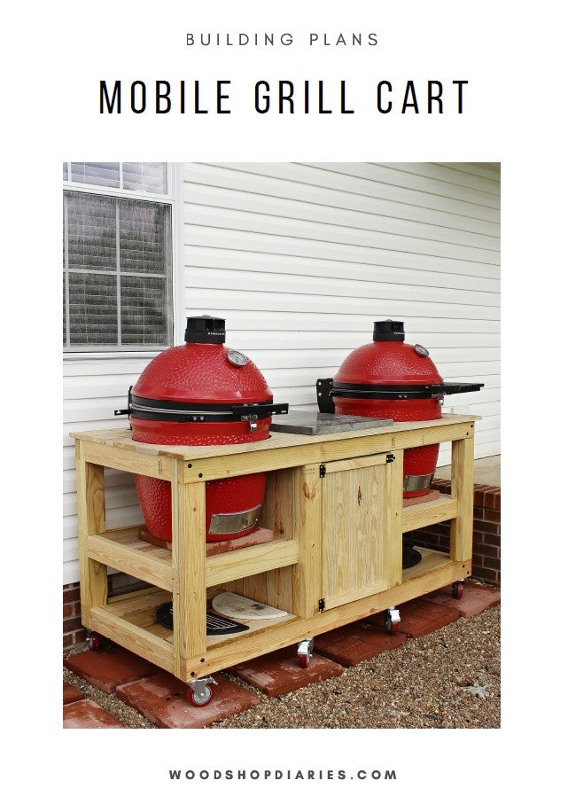 Mobile Grill Cart