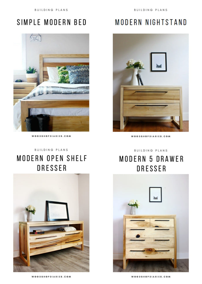 Modern Bedroom Set BUNDLE