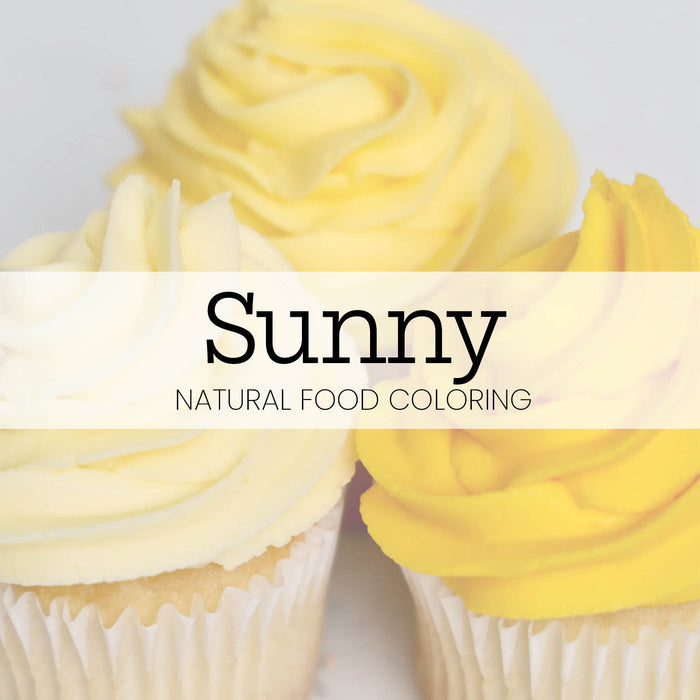 Natural Gel Color Natural Icing Color – Sunny | The Sugar Art