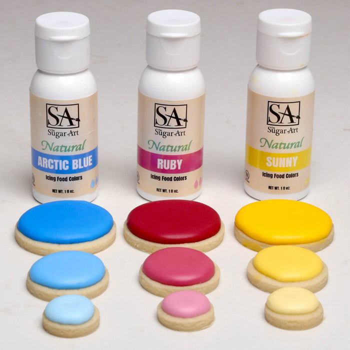 Natural Gel Color Natural Icing Color – Arctic Blue | The Sugar Art