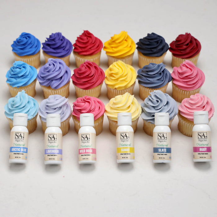 Natural Gel Color Natural Icing Color – Arctic Blue | The Sugar Art