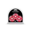Nebraska Cornhuskers Golf Chip with Marker 3 Pack - Team Fan Cave