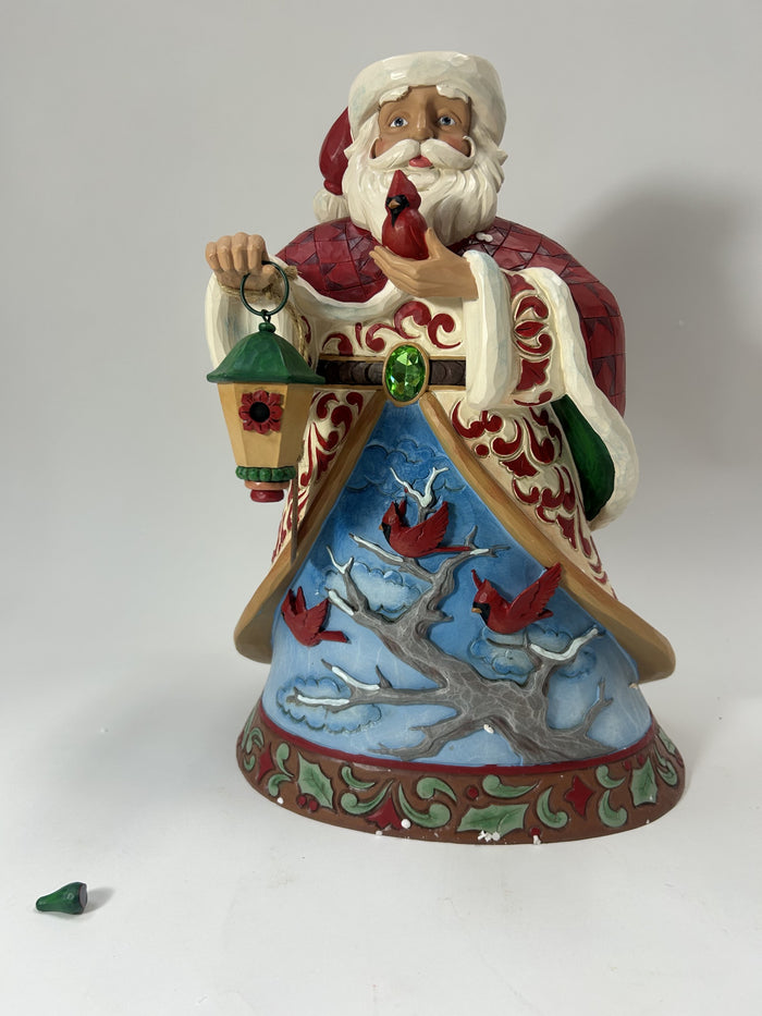 NO BOX + DAMAGED HAS BEEN FIXED - Collectors Edition Santa Figurine - Country N More Gifts