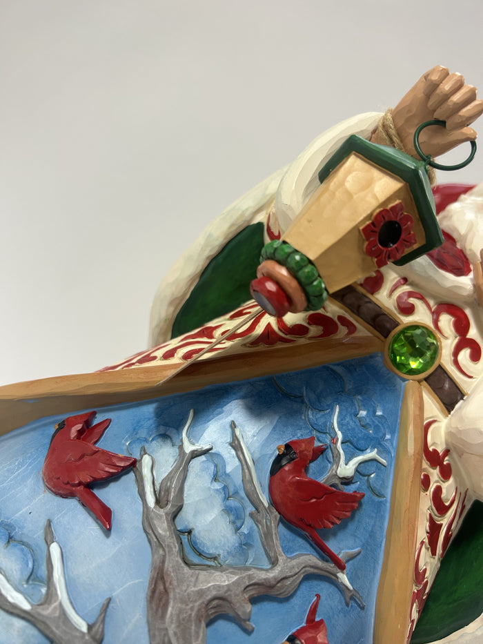NO BOX + DAMAGED HAS BEEN FIXED - Collectors Edition Santa Figurine - Country N More Gifts
