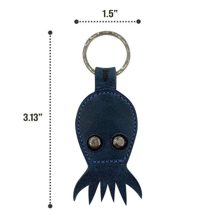 Octopus Keychain - Stockyard X 'The Leather Store'