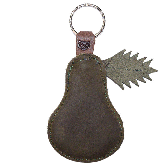 Pear Keychain - Stockyard X 'The Leather Store'