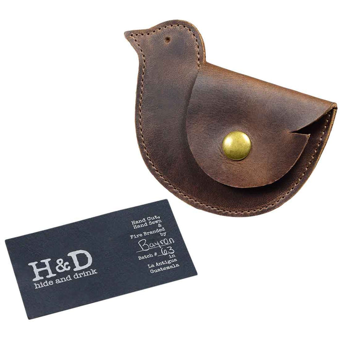 Pigeon Coin Pouch - Stockyard X 'The Leather Store'