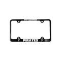 Pittsburgh Pirates License Plate Frame Laser Cut Black - Team Fan Cave